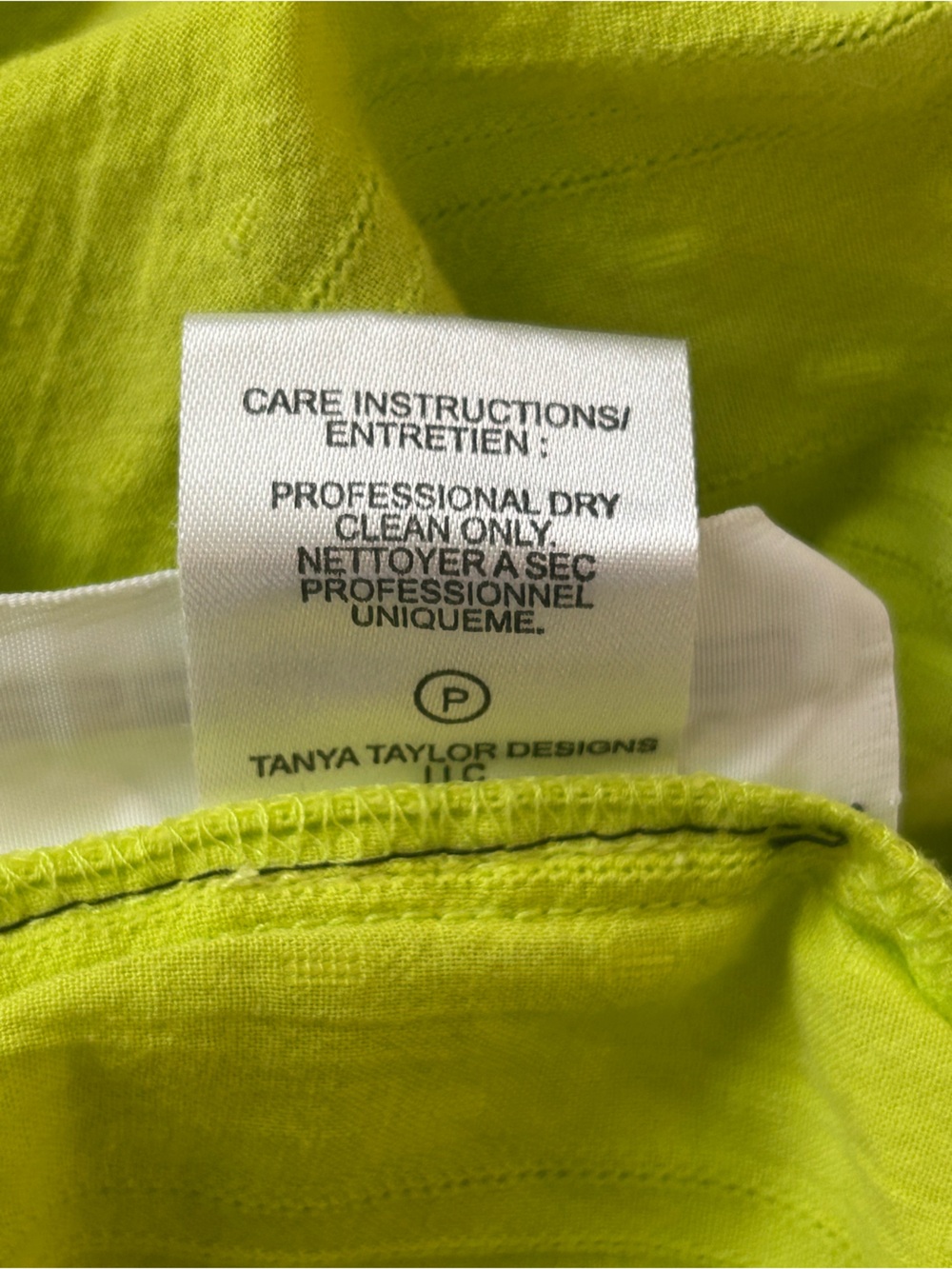 Tanya Taylor Tiered Swiss Dot Colorblock Maxi Dress Size 2 Mint Green Lime - Picture 11 of 12